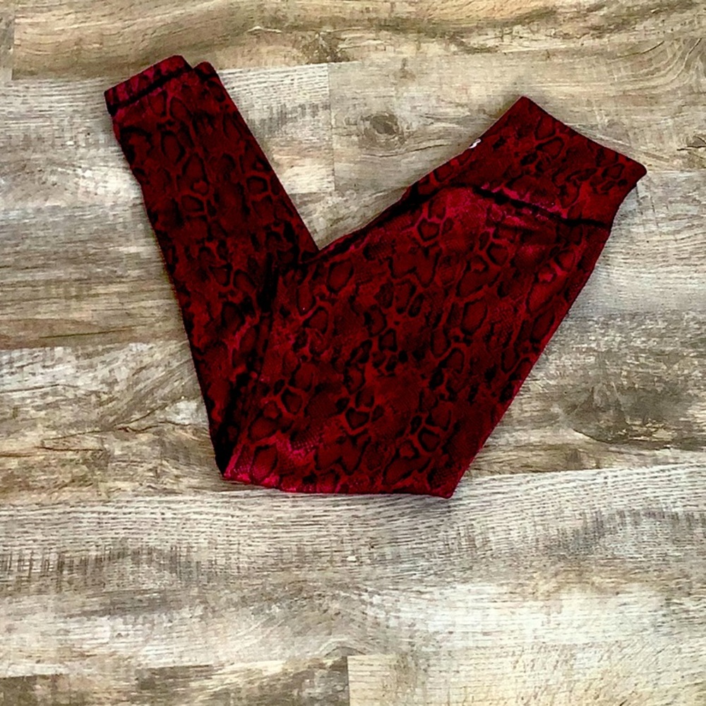BuffBunny red snake skin